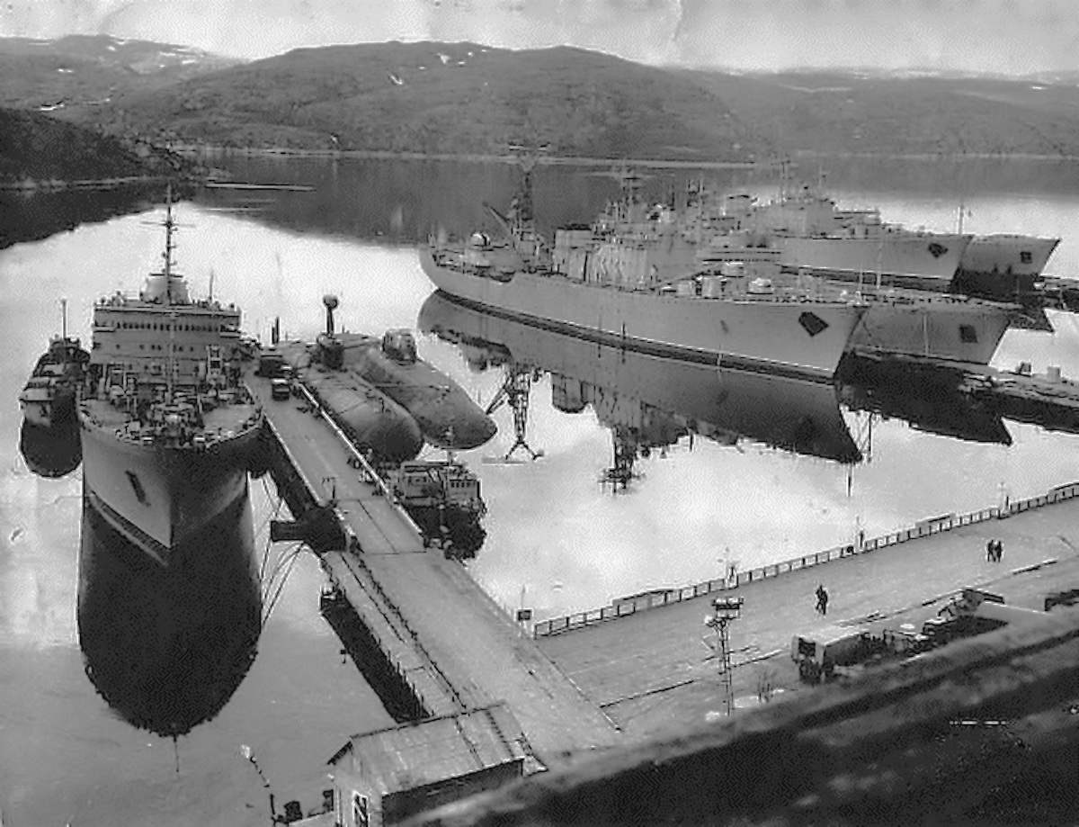 Лиинахамари база подводных лодок