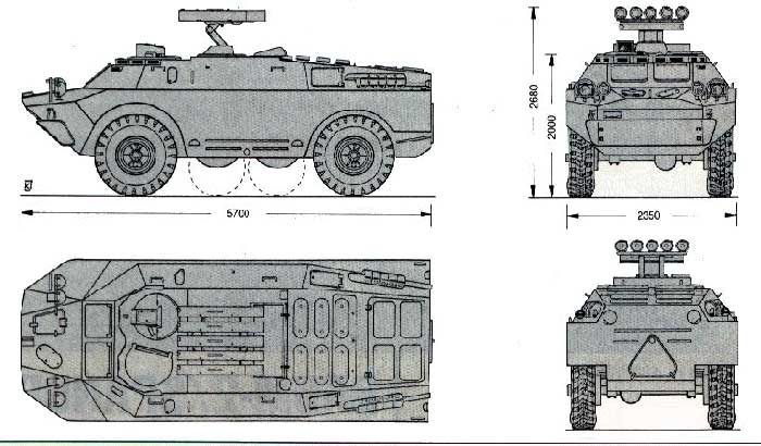 Брдм 1 чертеж