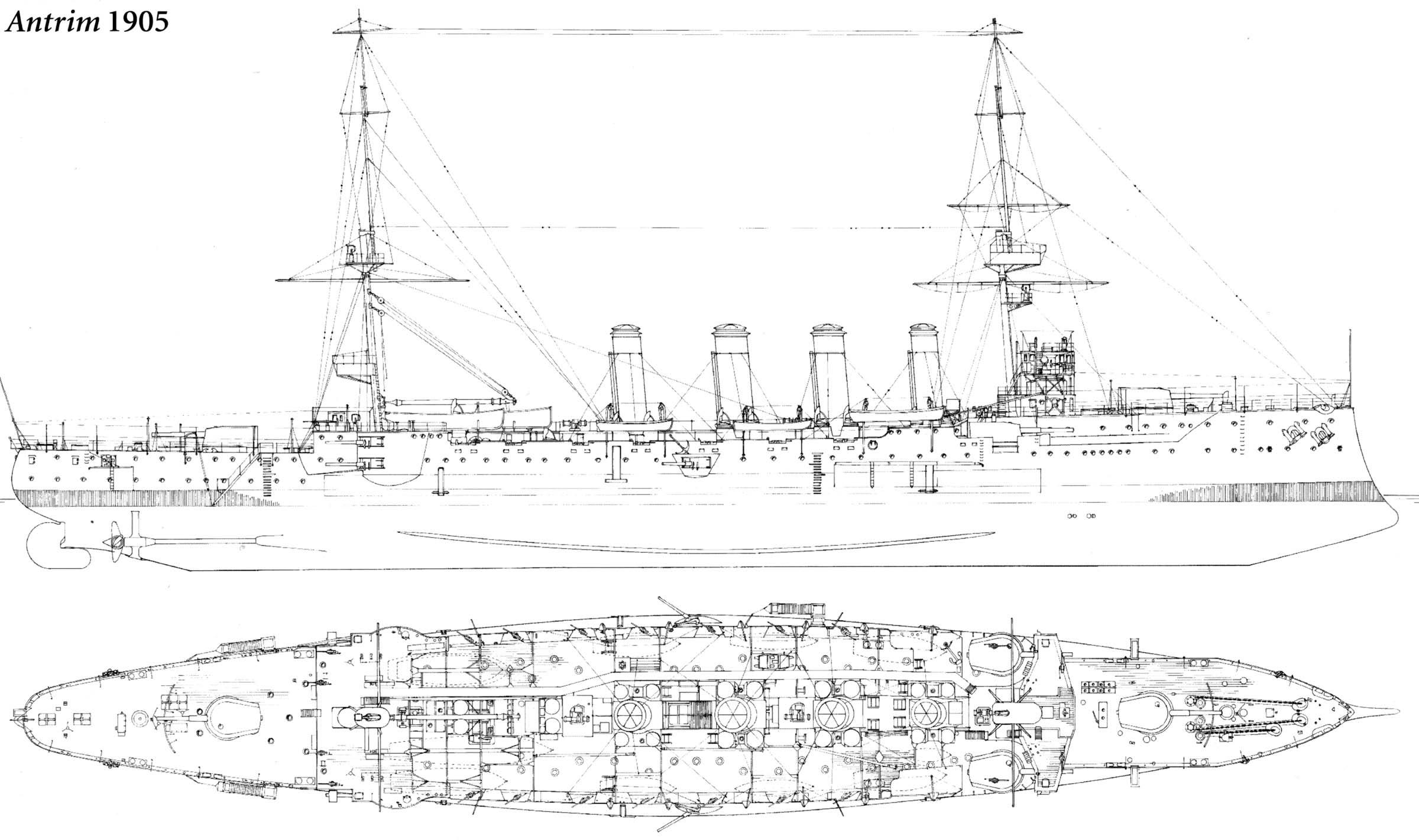 Крейсер боярин 1904 чертежи