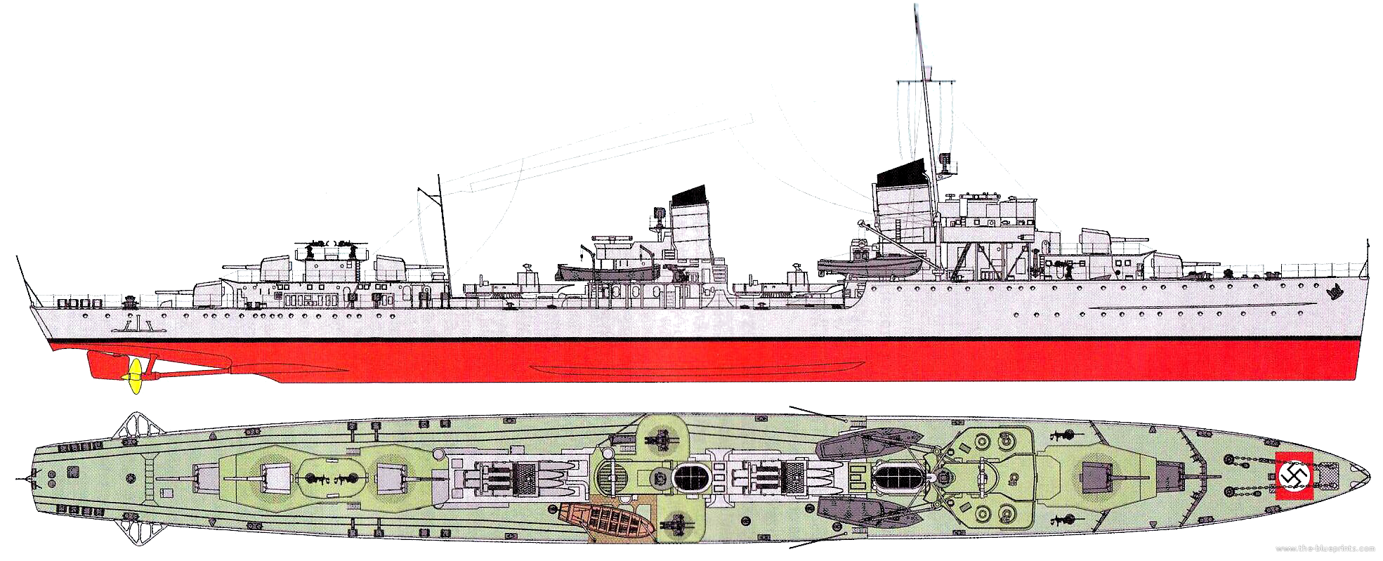 Эсминцы проекта 1936